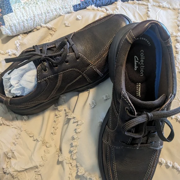 Men's Clark CK Bradley Walk Brown Leather - Picture 6 of 8